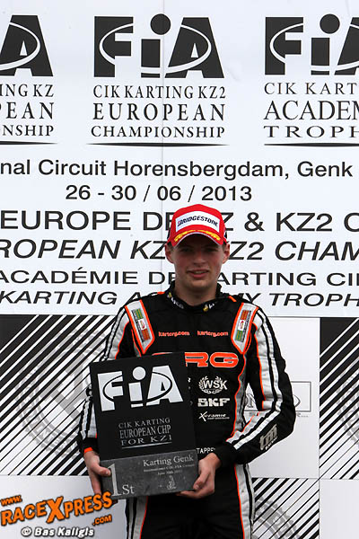 Verstappen European Champion 2013